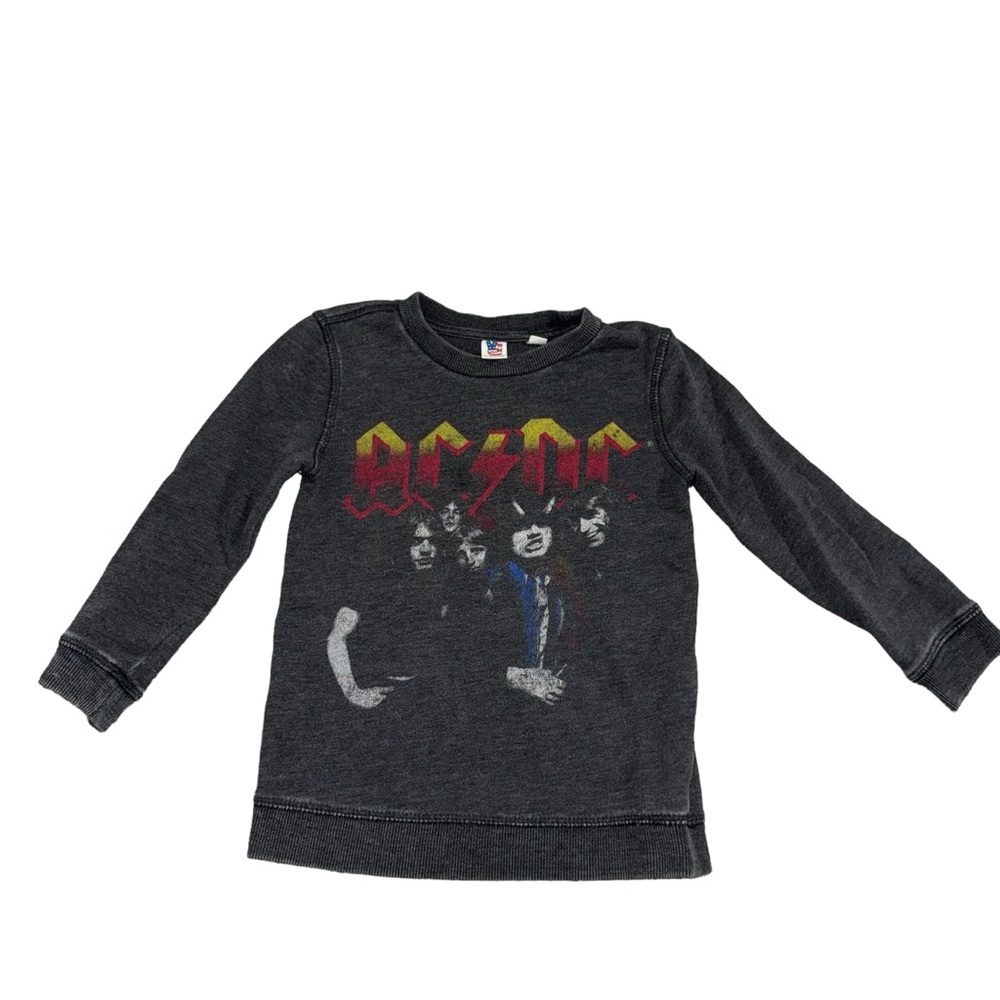 Junkfood ACDC '79 Highway to Hell Tour Sweatshirt 4T